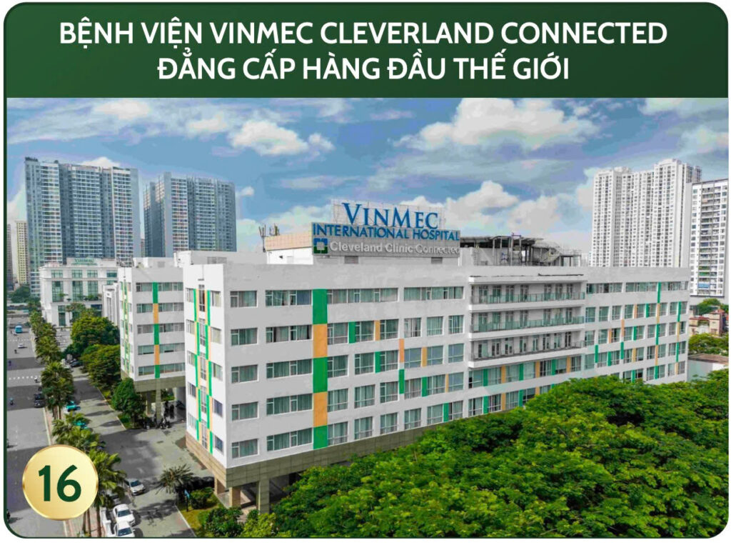 Bệnh viện quốc tế Vinmec Cleveland Connected đằng cấp hàng đầu thế giới tại Vinhomes Green Paradise